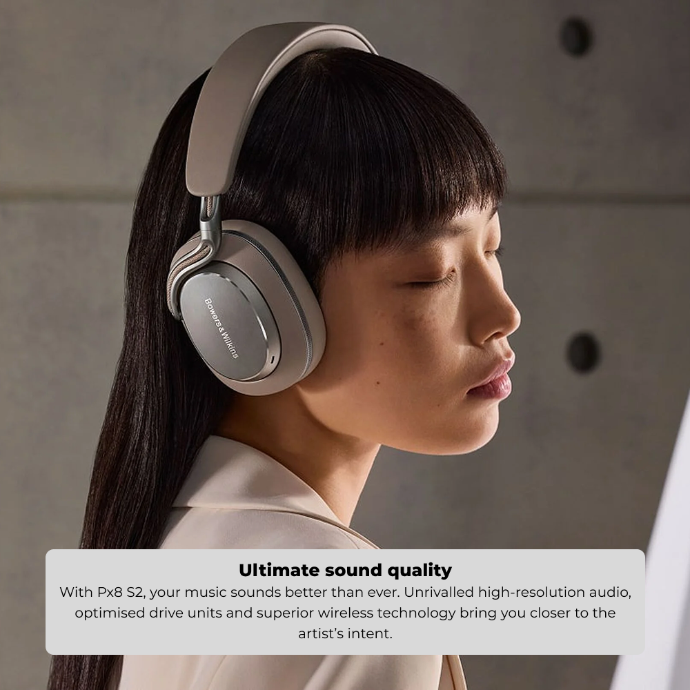 B&W Bowers & Wilkins Px8 S2 Over-Ear Noise Cancellation Headphone